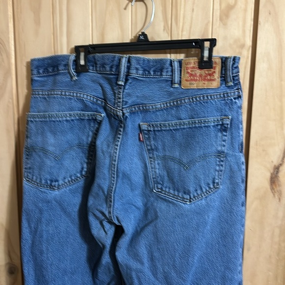 Levi’s 550 Classic Blue Jeans Relaxed Fit - Picture 3 of 4
